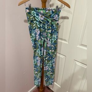 AE Real me High Waisted Crossover floral legging